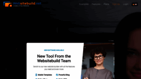 What Websitebuild.net website looked like in 2020 (3 years ago)
