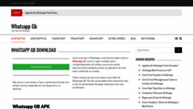 What Watsgp.com.br website looked like in 2020 (5 years ago)
