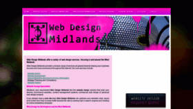 What Webdesign-midlands.co.uk website looked like in 2020 (3 years ago)