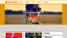What Wissensschule.de website looked like in 2020 (3 years ago)