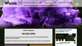 What Waysidegardencenter.com website looked like in 2020 (3 years ago)