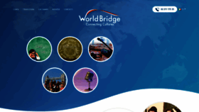 What Worldbridge.it website looked like in 2020 (3 years ago)
