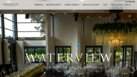 What Waterviewvenue.com.au website looked like in 2020 (3 years ago)