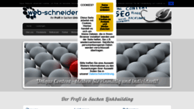 What Web-schneiderei.de website looked like in 2020 (3 years ago)