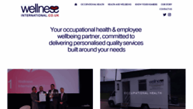 What Wellnessinternational.co.uk website looked like in 2020 (3 years ago)