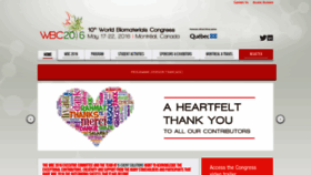 What Wbc2016.org website looked like in 2020 (3 years ago)