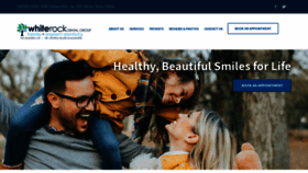 What Whiterockdentalgroup.com website looked like in 2020 (3 years ago)