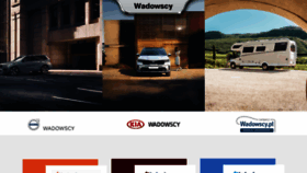 What Wadowscy.pl website looked like in 2020 (3 years ago)