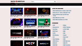 What Watchwrestling.store website looked like in 2020 (3 years ago)