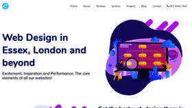 What Webceed.co.uk website looked like in 2020 (6 years ago)