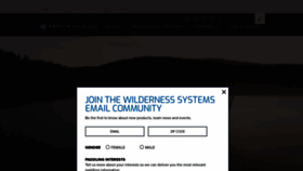 What Wildernesssystems.com website looked like in 2020 (3 years ago)