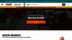 What Waterpumpsdirect.com website looked like in 2020 (3 years ago)
