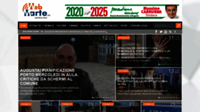 What Webmarte.tv website looked like in 2020 (3 years ago)