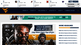 What Wvusports.com website looked like in 2020 (3 years ago)