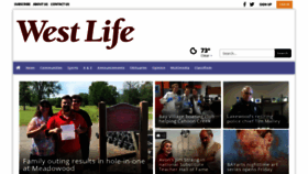 What Westlifenews.com website looked like in 2020 (3 years ago)