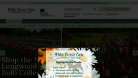 What Whiteflowerfarm.com website looked like in 2020 (3 years ago)