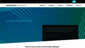 What Windstreambusiness.com website looked like in 2020 (3 years ago)