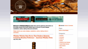 What Whiskyintelligence.com website looked like in 2020 (3 years ago)