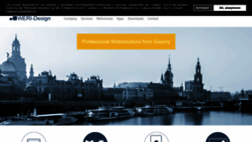 What Weri-design.de website looked like in 2020 (3 years ago)