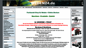 What Weden24.de website looked like in 2020 (3 years ago)