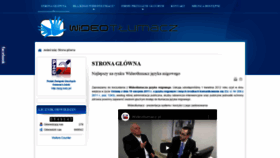 What Wideotlumacz.pl website looked like in 2020 (3 years ago)