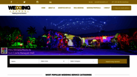 What Weddingchannel.lk website looked like in 2020 (3 years ago)