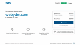 What Webydm.com website looked like in 2020 (3 years ago)