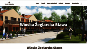 What Wioskazeglarska-slawa.pl website looked like in 2020 (3 years ago)