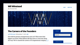What Wilwinstead.com website looked like in 2020 (3 years ago)
