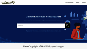 What Wallpapertip.com website looked like in 2020 (3 years ago)