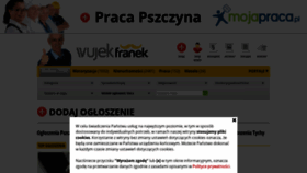 What Wujekfranek.pl website looked like in 2020 (3 years ago)