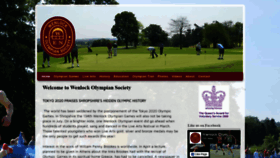 What Wenlock-olympian-society.org.uk website looked like in 2020 (3 years ago)