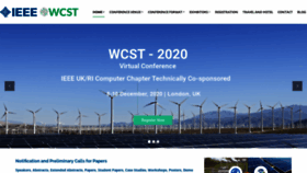 What Wcst.org website looked like in 2020 (3 years ago)