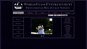 What Worldclassdj.com website looked like in 2020 (3 years ago)