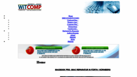 What Witcomp.de website looked like in 2020 (3 years ago)