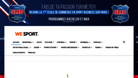 What Wesportfr.com website looked like in 2020 (3 years ago)