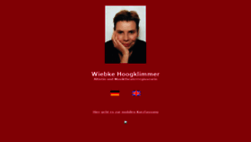 What Wiebkehoogklimmer.de website looked like in 2020 (3 years ago)