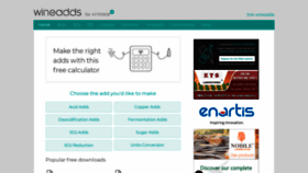What Wineadds.com website looked like in 2020 (3 years ago)