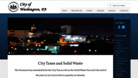 What Washingtonpa.us website looked like in 2020 (3 years ago)