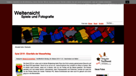 What Weltensicht.de website looked like in 2020 (3 years ago)