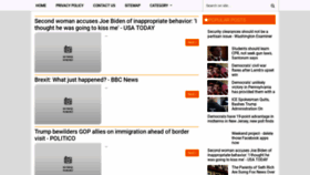 What Weeksnews.org website looked like in 2020 (5 years ago)