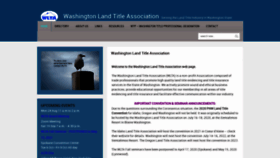 What Washingtonlandtitle.com website looked like in 2020 (3 years ago)