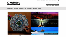 What Walls360.com website looked like in 2020 (3 years ago)