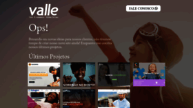 What Webvalle.com.br website looked like in 2020 (3 years ago)