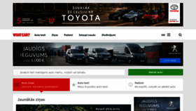 What Whatcar.lv website looked like in 2020 (3 years ago)