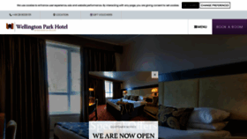 What Wellingtonparkhotel.com website looked like in 2020 (3 years ago)