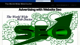 What Worldwidewebdoctor.com website looked like in 2020 (3 years ago)