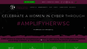 What Womenscyberjutsu.org website looked like in 2020 (3 years ago)