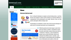 What Wwwmail.com website looked like in 2020 (3 years ago)