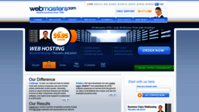What Webmasters.com website looked like in 2020 (3 years ago)
